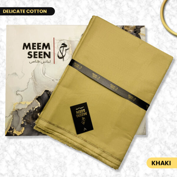 Delicat Cotton Khaki Meem Seen