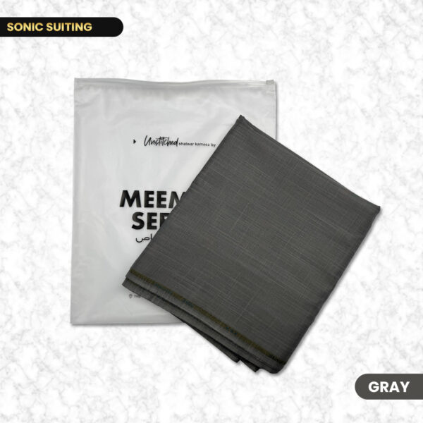 Sonic Cotton Gray Meem Seen